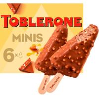 Mini bombón TOBLERONE, 6 uds, caja 216 g
