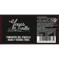 JOYAS DEL VALLE pikillo piperrak tiratan, potoa 270 g