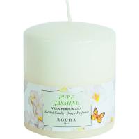Vela decorativa taco lila, perfumada, jazmín, 80x70 mm ROURA, 1 ud