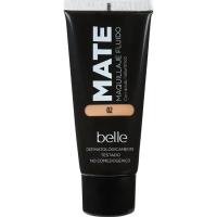 Base de maquillaje fluido mate 02 BELLE, tubo 1 ud