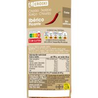 Chorizo ibérico cular picante EROSKI, al corte, compra mínima 100 g