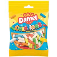 Regalíz colorinas DAMEL, bolsa 90 g