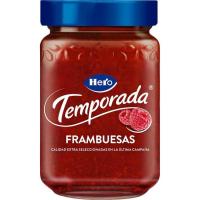 Mermelada de frambuesa de temporada HERO, frasco 360 g