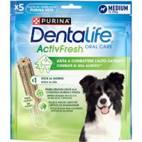 Snack dental perros medianos DENTALIFE ACTIVFRESH, bolsa 115 g