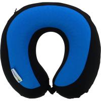 Almohada cervical de gel para viajes, espuma c/memoria de forma KINE TRAVEL, 1 ud