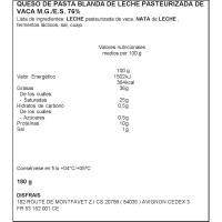 Boursault Fondant HAUTE FROMAGERIE, pieza 180 g