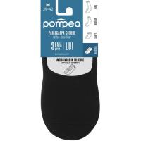 Pinkie de hombre liso, negro, talla 39/42 POMPEA, 3 pares