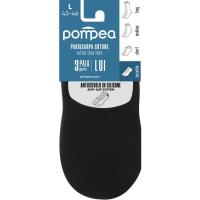 Pinkie de hombre liso, negro, talla 43/46 POMPEA, 3 pares