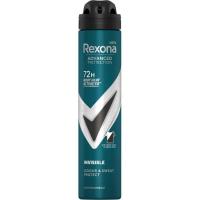 Desodorante invisible para hombre REXONA, spray 200 ml