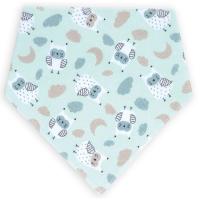 Babero bandana nubes impermeable, transpirable con broche TI-TIN, 21,5x38,5 cm Babero bandana nubes impermeable, transpirable con broche TI-TIN, 21,5x38,5 cm