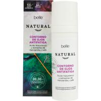 Contorno de ojos antifatiga BELLE NATURAL, bote 30 ml Contorno de ojos antifatiga BELLE NATURAL, bote 30 ml
