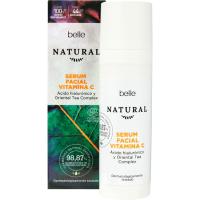Serum facial vit C y ácido hialurónico BELLE NATURAL, bote 30 ml
