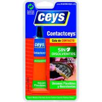 Cola de contacto sin disolventes, bajo olor, uniones flexibles CEYS, 30 ml