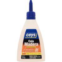 Cola para madera profesional, con fibras naturales, acabado madera CEYS, 250 gr