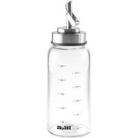Dispensador transparente de aliño, aceite/vinagre con tapa IBILI, 350 ml