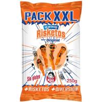 Aperitivo sabor a queso RISKETOS, bolsa 250 g Aperitivo sabor a queso RISKETOS, bolsa 250 g