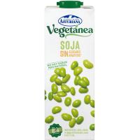 Bebida vegetal de soja sin azúcar VEGETANEA, brik 1 litro Bebida vegetal de soja sin azúcar VEGETANEA, brik 1 litro
