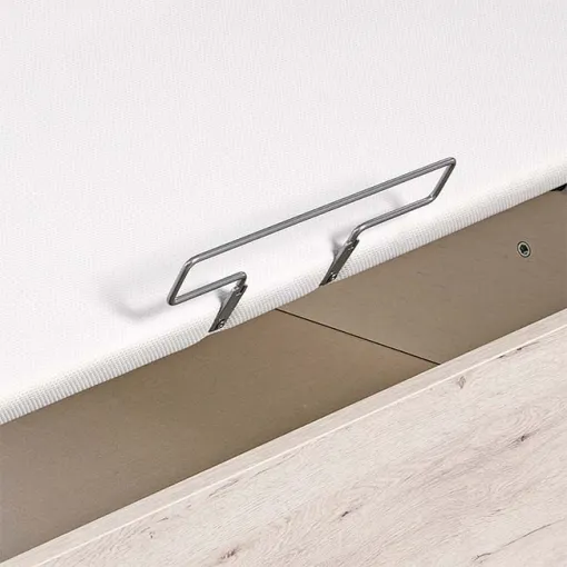 Canapé abatible madera al suelo 3D 135x190 Glaciar PIKOLIN