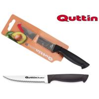 Cuchillo de sierra multiusos, acero inoxidable Black QUTTIN, 11 cm