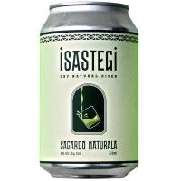 Sidra natural D.O. Euskal Sagardoa ISASTEGI, lata 33 cl