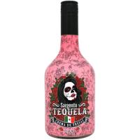Crema de fresa SARGENTO TEQUELA, botella 70 cl