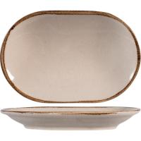 Plato oval de porcelana Pearl marfil, 24 cm Plato oval de porcelana Pearl marfil, 24 cm