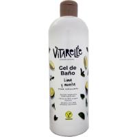 Gel baño de lima y menta VITARELLE, bote 750 ml Gel baño de lima y menta VITARELLE, bote 750 ml