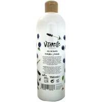 Gel baño de arándano y lavanda VITARELLE, bote 750 ml
