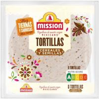 Tortilla de semillas MISSION, paquete 320 g