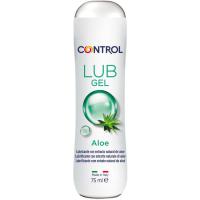 Gel lubricante aloe vera CONTROL, bote 75 ml