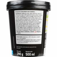 SELEQTIA txokolate izozkia cookieekin, terrina 390 g