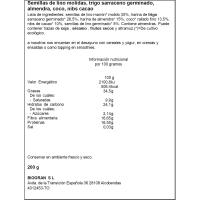 Vitaseeds lino, trigo, almen. y coco bio EL GRANERO, bolsa 200 g