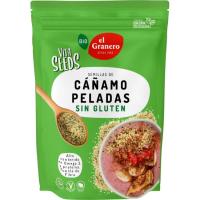 Vitaseeds semillas de cáñamo pelado bio EL GRANERO, bolsa 200 g