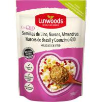 Semillas de lino, nueces y almendrasLINWOODS, bolsa 200 g Semillas de lino, nueces y almendrasLINWOODS, bolsa 200 g