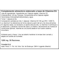 Vitamina D3 NATURTIERRA, bote 16 g