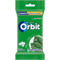 Chicle de hierbabuena en gragea ORBIT, pack 4x14 g Chicle de hierbabuena en gragea ORBIT, pack 4x14 g