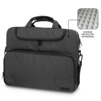 Maletín gris oscuro para portátil de 15,6" Air Padding SUBBLIM