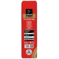 Plumas XL GALLO  AL BRONCE, paquete 450 g