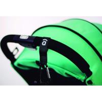 Mosquetón universal con velcro adaptable a silla paseo, cuna etc ASALVO, 2 uds