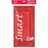 Bandeja rectangular reutilizable roja, 19x37 cm, pack 2 uds Bandeja rectangular reutilizable roja, 19x37 cm, pack 2 uds