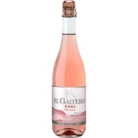 Sidra rose EL GAITERO, botella 75 cl