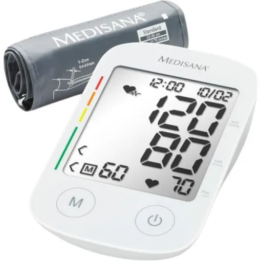 Tensiómetro de brazo con voz, BU535 MEDISANA