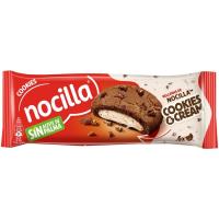 Galleta Cookie NOCILLA COOKIES&CREAM, 6 uds, paquete 120 g