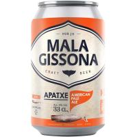 Cerveza Apatxe APA MALA GISSONA, lata 33 cl