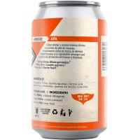 Cerveza Apatxe APA MALA GISSONA, lata 33 cl