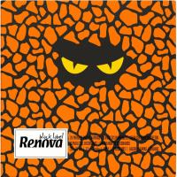 Servilleta Halloween Black RENOVA, caja 20 uds
