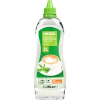 Edulcorante líquido stevia EROSKI, botella 250 ml