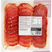 Lomo de cebo ibérico 50% raza ibérica EROSKI, sobre 100 g