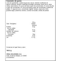 Gominolas de pica fruta mix VIDAL, bolsa 180 g