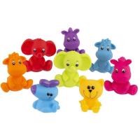 Animales de jungla para baño, edad rec: +6 meses Jungle Fun Friends PLAGYRO, 8 uds